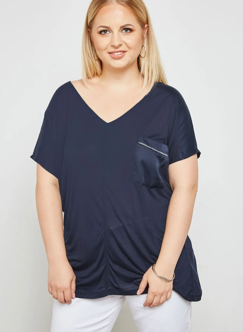 EVANS Pocket Detail T-Shirt