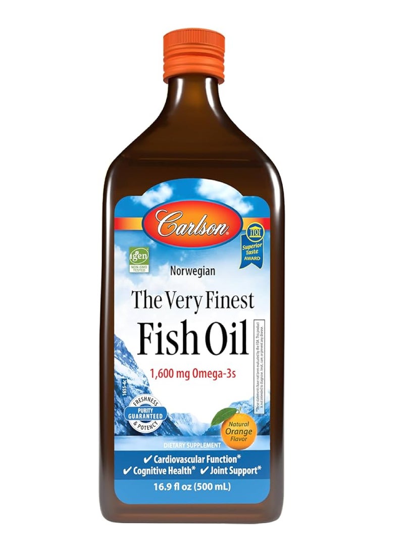 Carlson The Very Finest Fish Oil 1,600mg Omega-3s 500ml