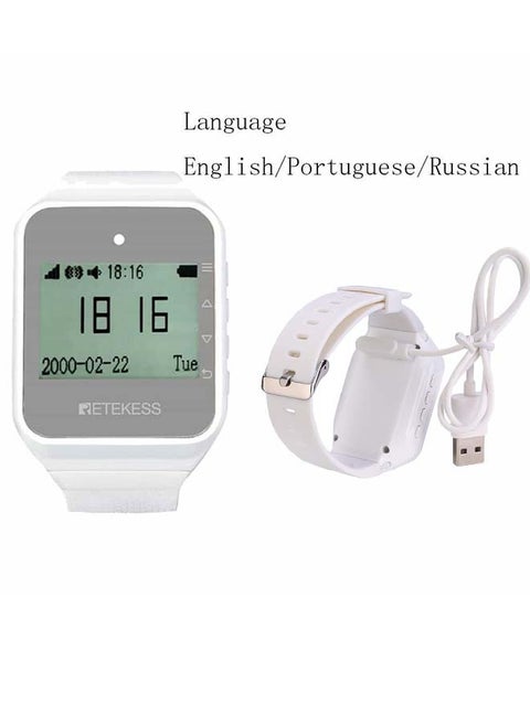 Wireless calling system for restaurants and cafes and calling