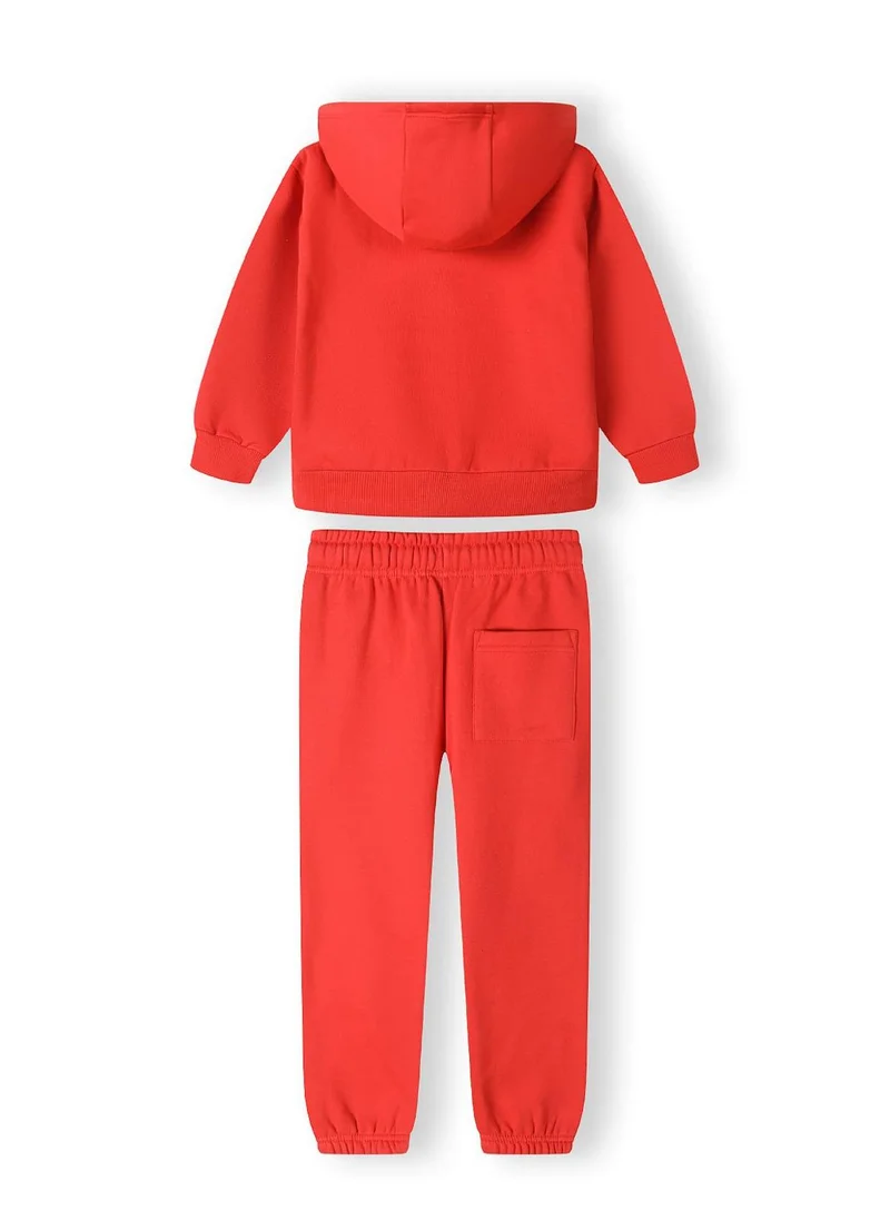 MINOTI Kids Boys Tracksuit Set with Zip Hoodie and a Print