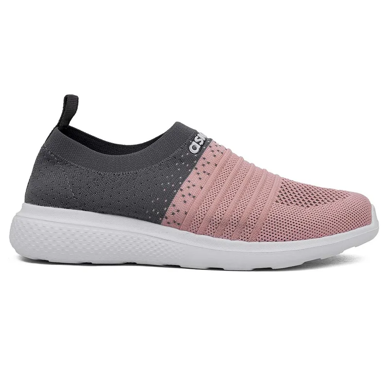 أسيان Pink Slip-On Sports Shoes for Women