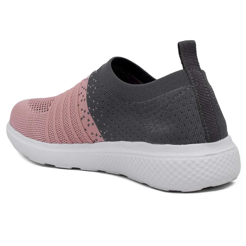 أسيان Pink Slip-On Sports Shoes for Women