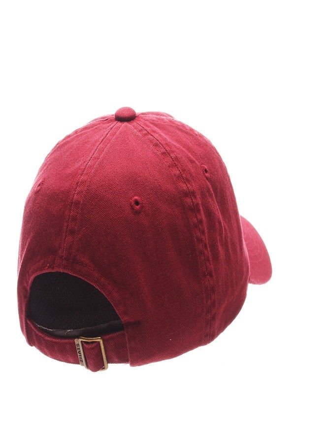 ZEPHYR Alabama Crimson Tide Scholarship Relaxed Fit Dad Cap - NCAA, Adjustable One Size Cardinal Baseball Hat - Image 2