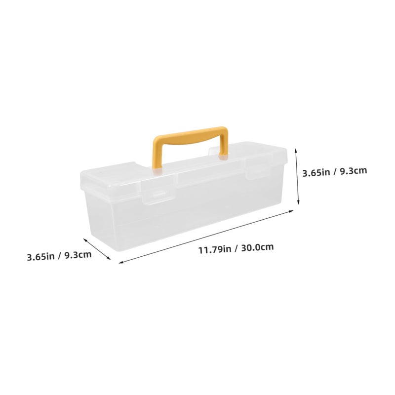 Large Sewing Storage Box With Lid For Art Supplies Tools And Craft Decorations - Image 3