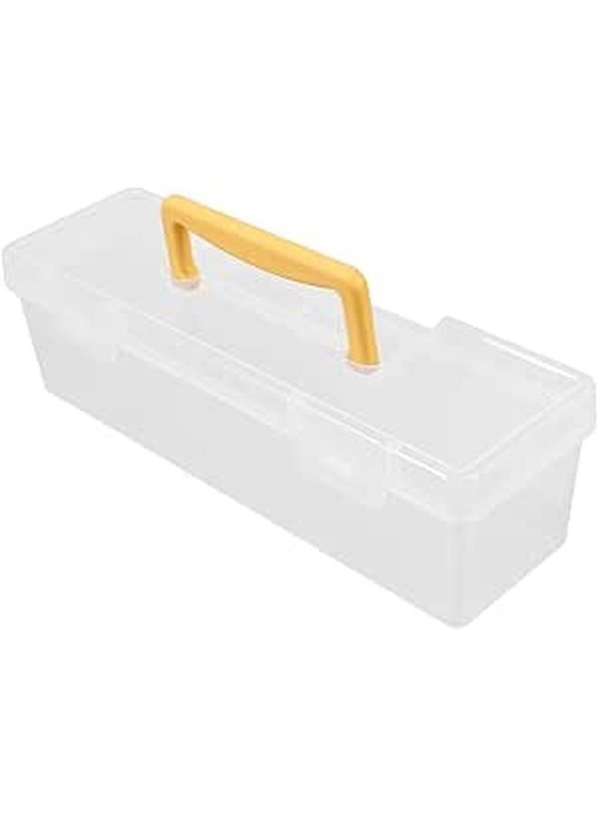 Large Sewing Storage Box With Lid For Art Supplies Tools And Craft Decorations - Image 1