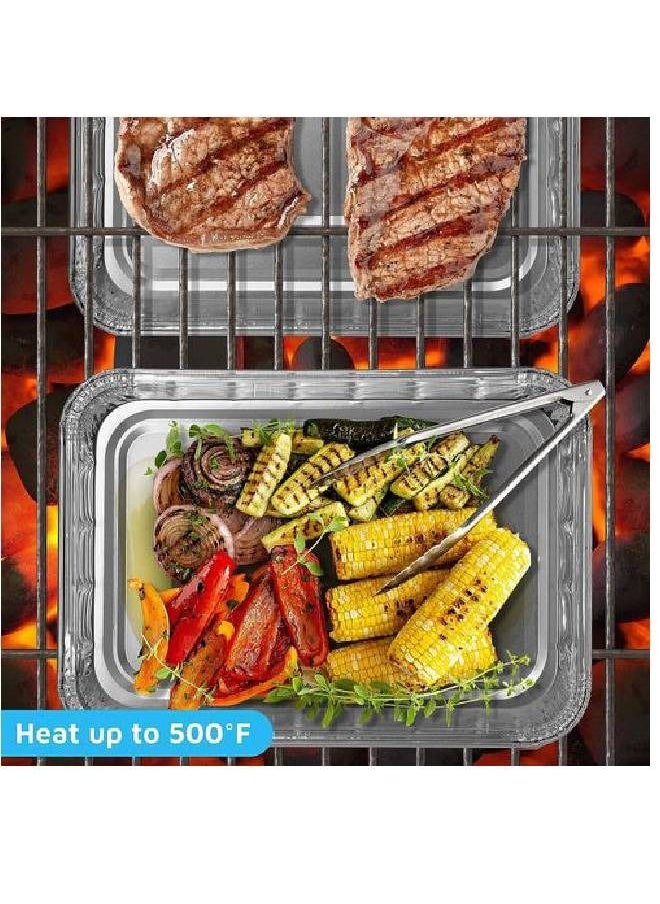 Generic Aluminum Foil Containers And Board Lids Sets (30 PCS)  - Image 2