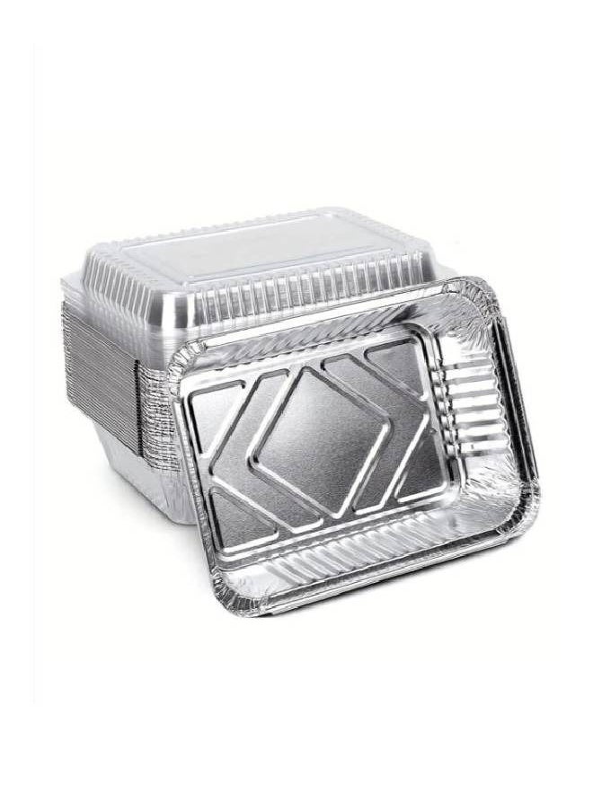 Generic Aluminum Foil Containers And Board Lids Sets (30 PCS)  - Image 3