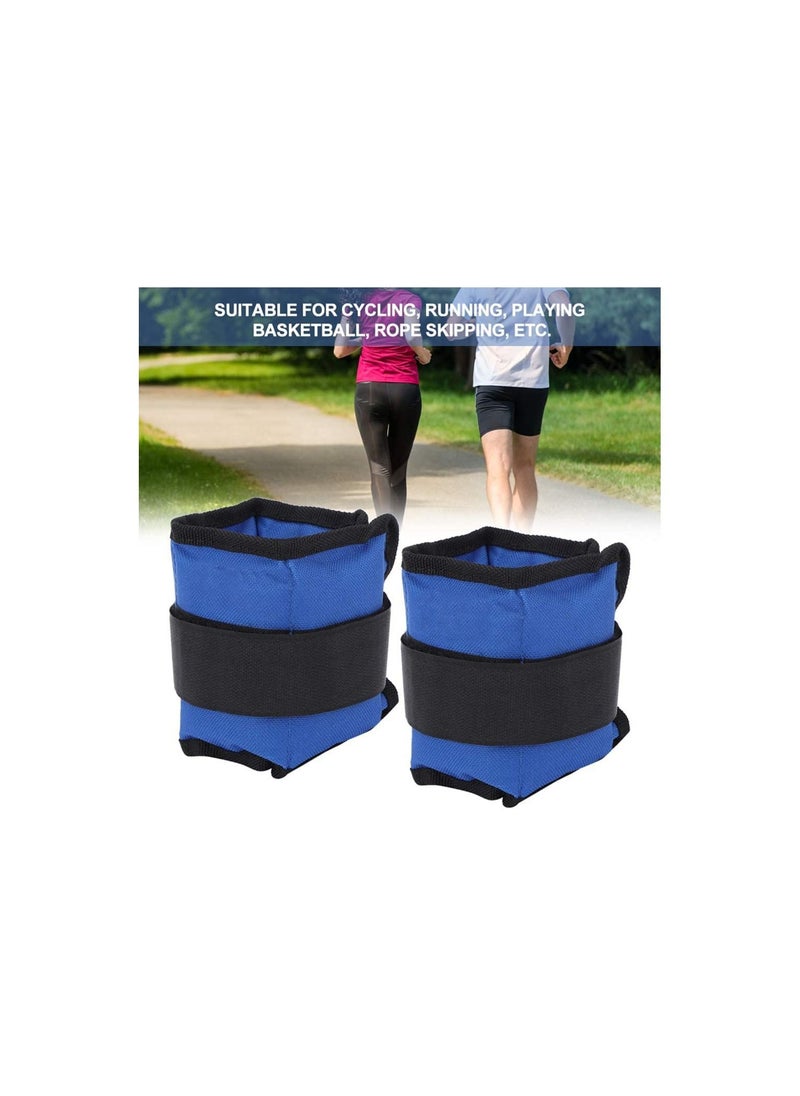 H PRO H PRO Unisex Ankle Weights | Ankle Leg & Wrist Weight with Adjustable Strap for Fitness, Resistance Training & Running Training Exercise | Strength Training Exercise Bracelets Straps- 2x2kg  - Image 4