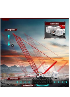 17046 Crawer Crane LR16000 Building Block Kits, MOC Mobile Crane Heavy-Duty Cranes Model Sets to Build, APP Control Large Engineering Vehicles, Collectible Set for Adults (4494+ Pieces) - pzsku/ZF7773BB62F65769FA86CZ/45/_/1739261497/dd7ac74a-5b75-43e8-95ed-a58cc269c8cc