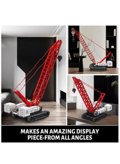 17046 Crawer Crane LR16000 Building Block Kits, MOC Mobile Crane Heavy-Duty Cranes Model Sets to Build, APP Control Large Engineering Vehicles, Collectible Set for Adults (4494+ Pieces) - pzsku/ZF7773BB62F65769FA86CZ/45/_/1739261548/788ccef5-33c2-480f-a519-3d0464586144