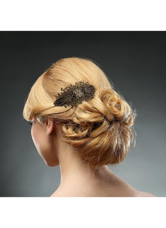 Geyoga Geyoga 6 Pieces Vintage Hair Barrettes for Women Retro French Flower Clips Metal Bronze Hair Pins for Women Hair Styling Accessories  - Image 5