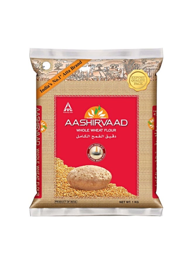 Chakki Atta Whole Wheat flour - 1kg