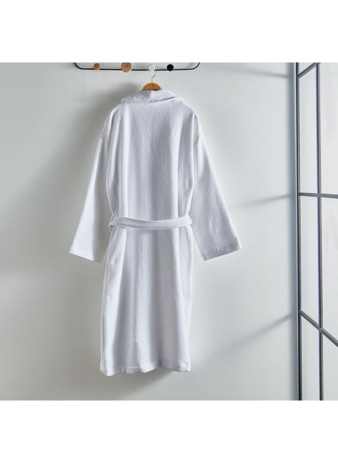 Waffle Terry Cotton Bathrobe Large - pzsku/ZF777BF02F2DB3419B6B7Z/45/_/1720281272/af366334-fd07-4265-a4c9-d76324e0236e