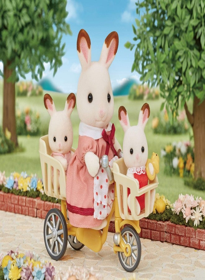 Epoch Sylvanian Families furniture three people riding bicycle - Image 4