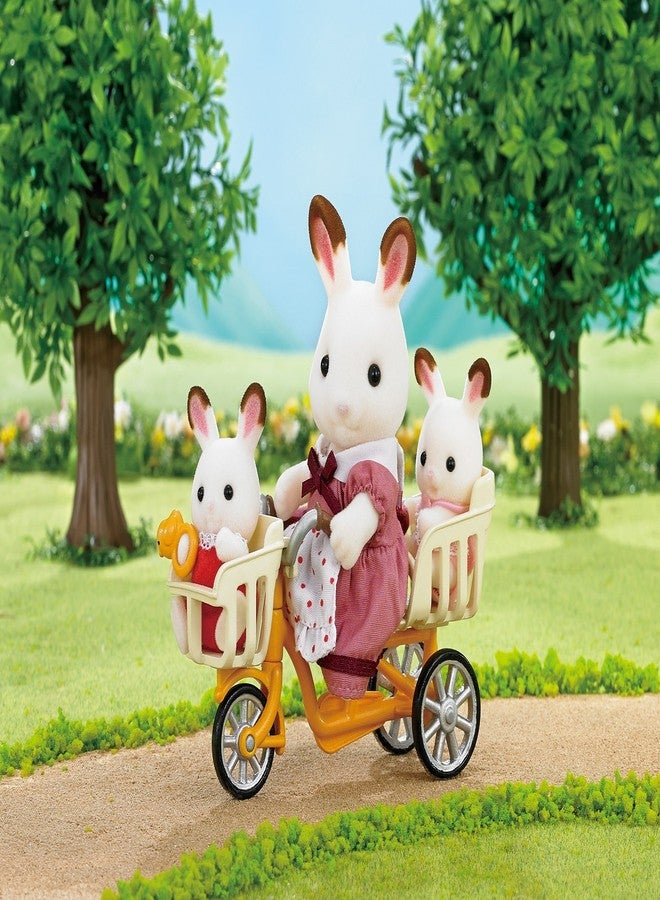 Epoch Sylvanian Families furniture three people riding bicycle - Image 5