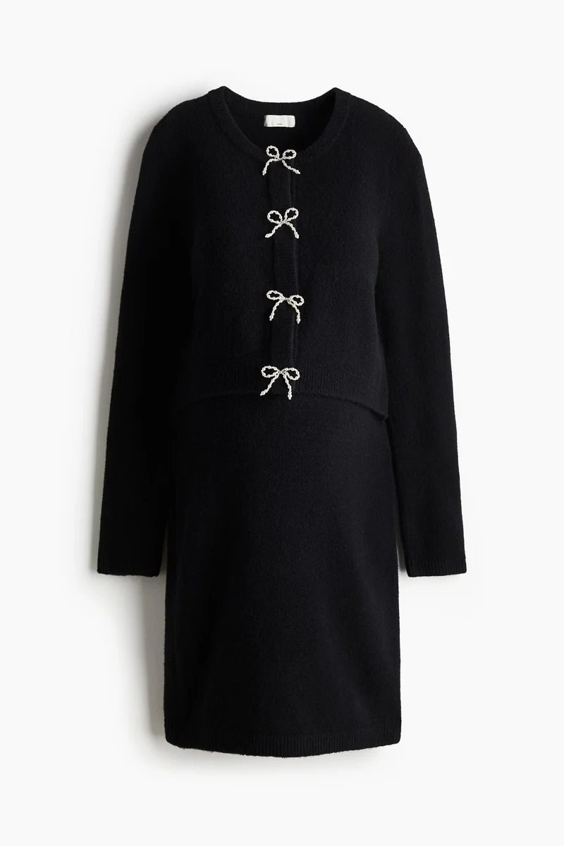 H&M  MAMA 2-piece knitted set for Women | Best Price UAE