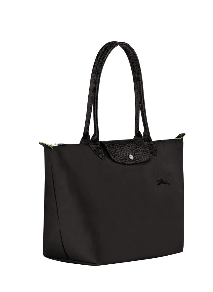 Longchamp - Longchamp Women's classic fashion Multi functional Medium travel bag dumpling bag handbag shopping bag long handle shoulder bag classic black - Image 1