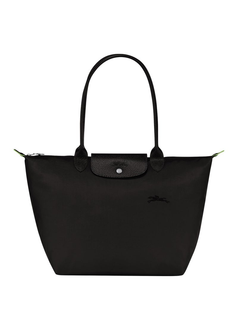 Longchamp - Longchamp Women's classic fashion Multi functional Medium travel bag dumpling bag handbag shopping bag long handle shoulder bag classic black - Image 1