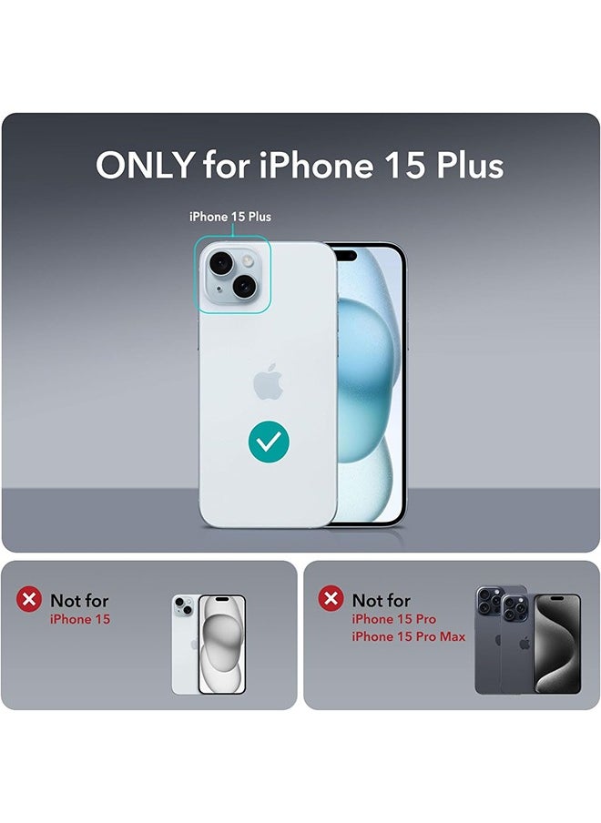 X-level - Magnetic Case for iPhone 15 Plus Compatible with MagSafe Wireless Charging, Shockproof Phone Bumper Cover Oil-Proof Non-Yellowing Anti-Scratch Clear Back - Image 1