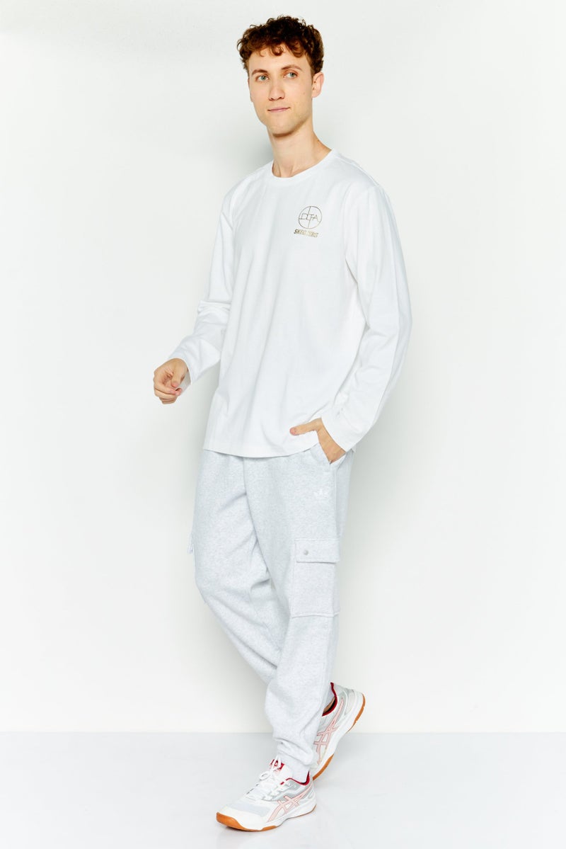 SKECHERS Men Sportswear Fit Long Sleeve Outdoor T-Shirts, White - Image 2