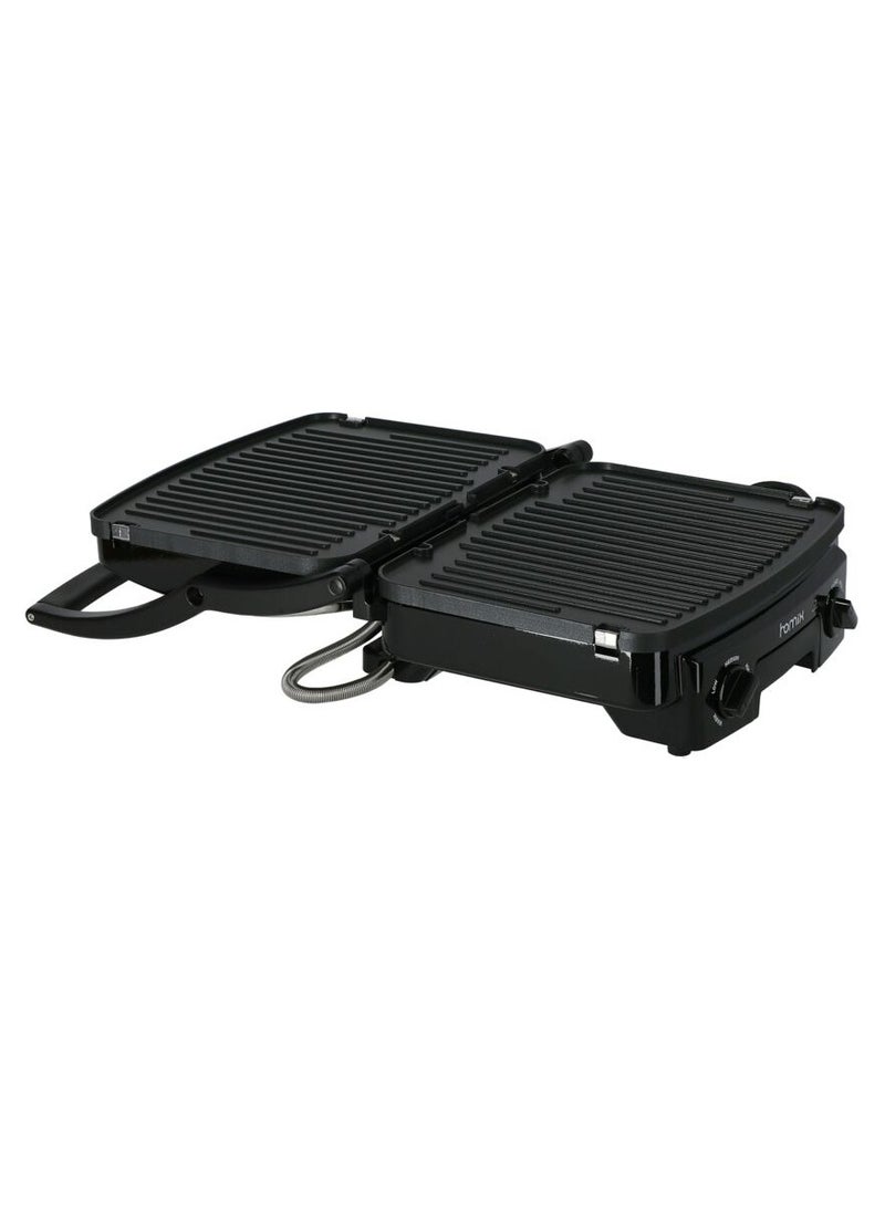 homix - 1400W Panini Grill with 2 Removable Plate - Image 1