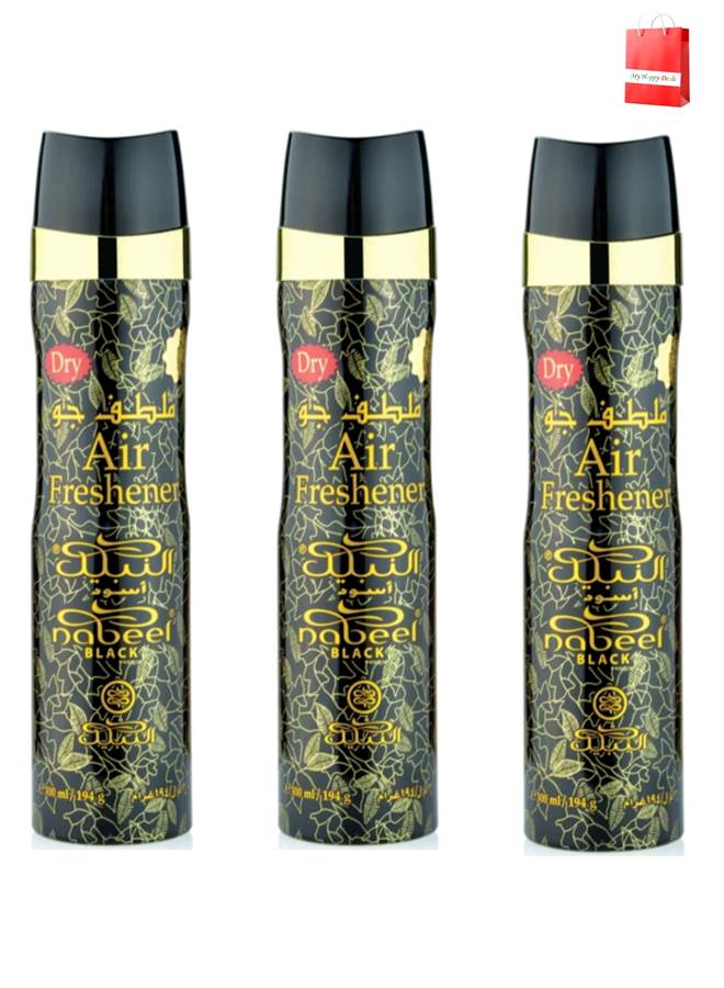 نبيل 3 قطع نبيل بلاك معطر جو 300 مل - Image 1