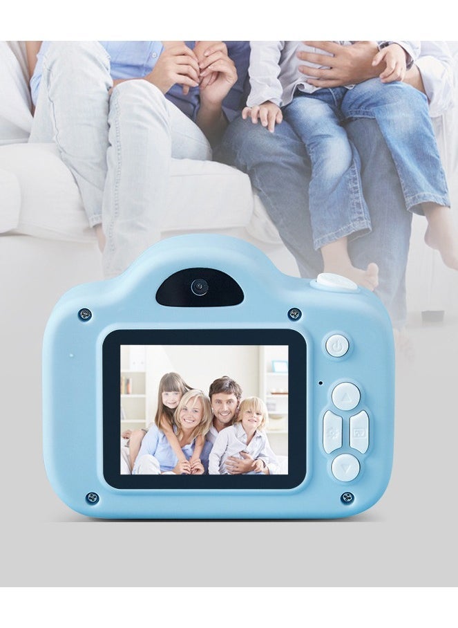 DOSCHER Children Camera HD Digital Video Photo Recorder for Boys and Girls Toy Gift Blue - Image 2