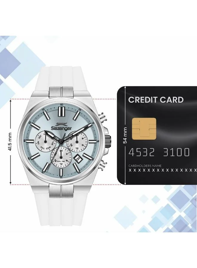 Slazenger  Men's Silicone Multifunction Watch SL.9.2651.2.303 - 41.5 mm  | Best Price UAE