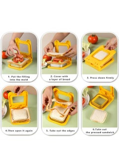 Generic Uncrustable Sandwich Maker Cutters for Kids Lunch,Mini Cookie Cutter and Sealer  - Image 2