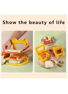 Generic Uncrustable Sandwich Maker Cutters for Kids Lunch,Mini Cookie Cutter and Sealer  - Image 3