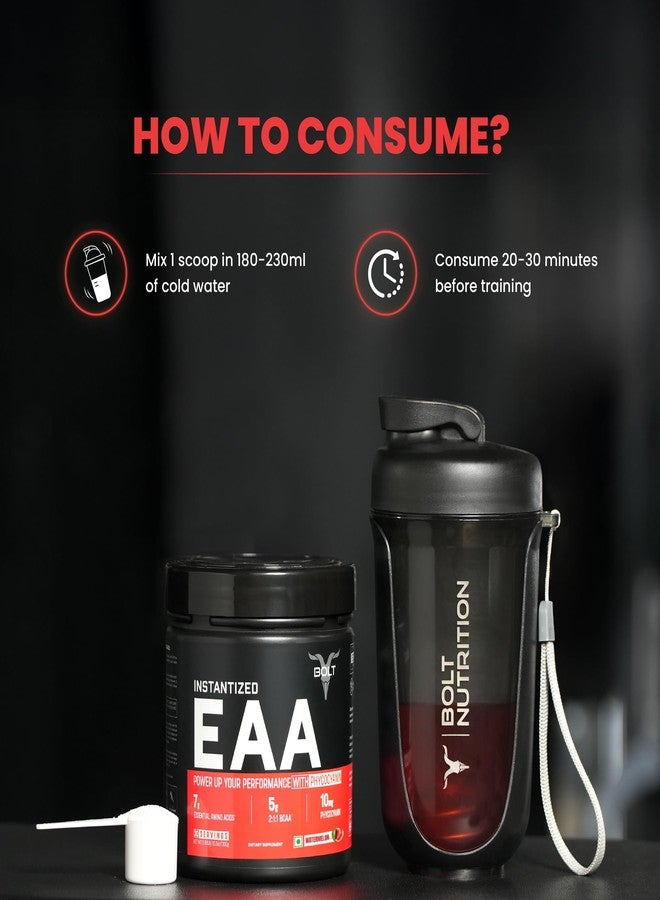 Bolt EAA 300gm, 30 Servings|Nine Essential Amino Acid with BCAA 5000|EAA Supplement for Men & Women- Watermelon Fizz - Image 5