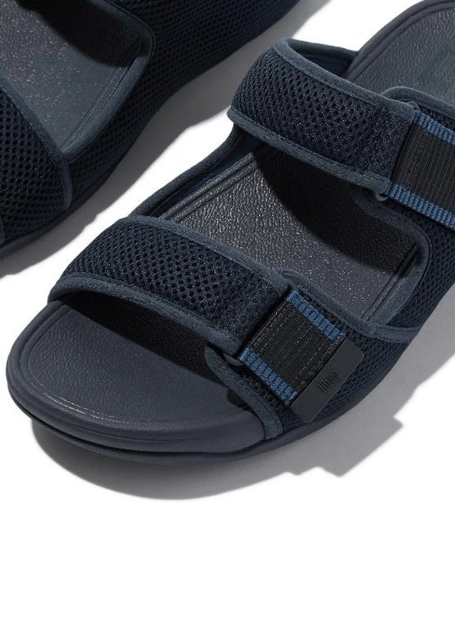 فيت فلوب 049-874 Fitflop Mens Sandals Gogh Moc Adjustible Water-Resistant  E7H-D32 Navy - Image 3