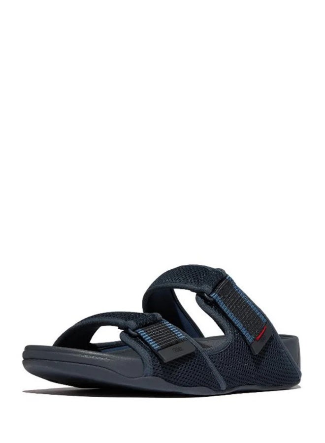 فيت فلوب 049-874 Fitflop Mens Sandals Gogh Moc Adjustible Water-Resistant  E7H-D32 Navy - Image 1