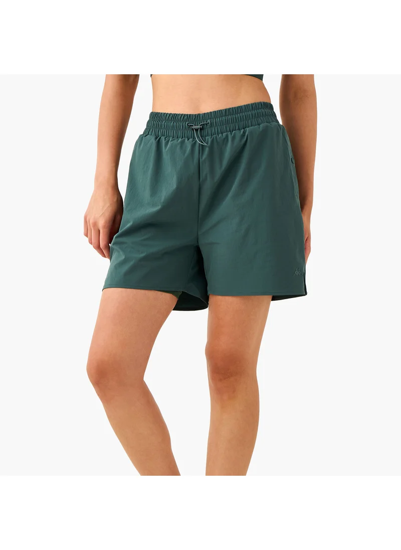 Kappa Kappa Logo Detail Shorts with Pocket