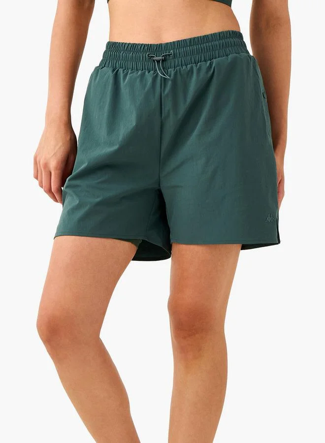 Kappa Logo Detail Shorts with Pocket