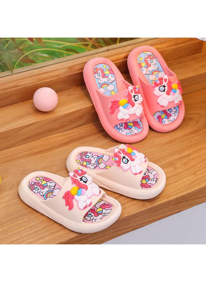 شك شباشب الأطفال بالجملة بنات الصيف المنزل حمام داخلي الحمام عدم الانزلاق الكرتون سوبر لينة لباس خارجي لطيف - Image 3