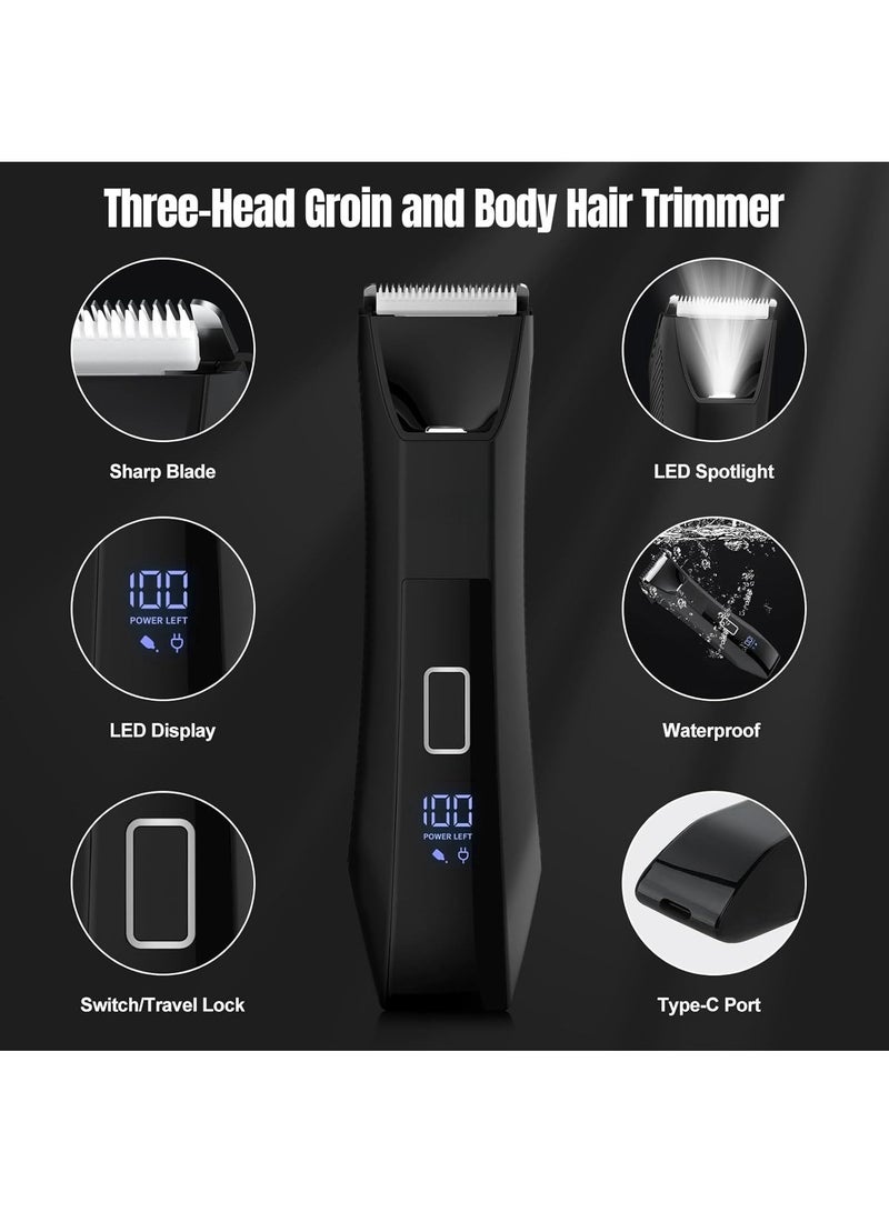 Generic 3 in 1 Multi-head Electric Shaver, Private Parts, Armpits, Body Hair Shaver, Nose Hair Trimmer  - Image 2