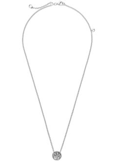 PANDORA PANDORA Jewelry 925 Sterling Silver Genealogy Cubic Zirconia Necklace  - Image 3