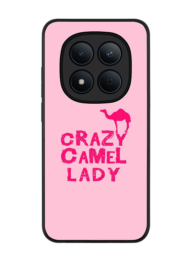For Xiaomi Redmi Note 15 Pro 5G Case,Slim fit Camera Protection, Shockproof Thin Phone cover  - Crazy Camel Lady