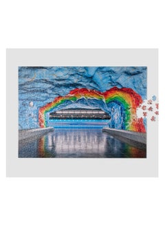 PrintWorks Puzzle Subway Art Rainbow 1000pc Jigsaw  - Image 2
