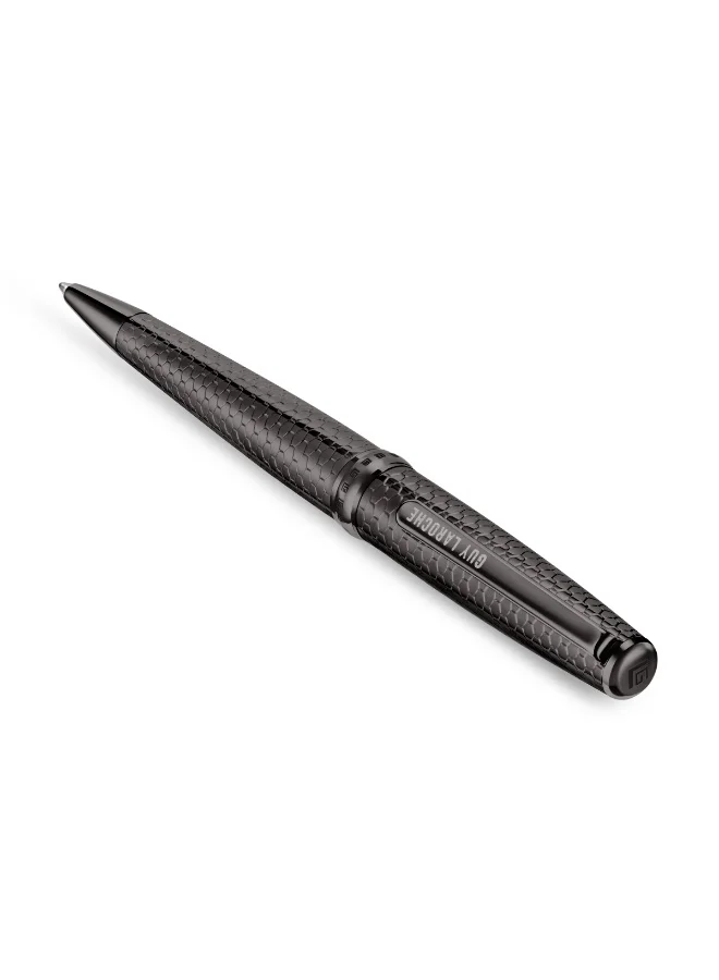 Guy Laroche Romeo Greymetal Pen with Greymetal Trims