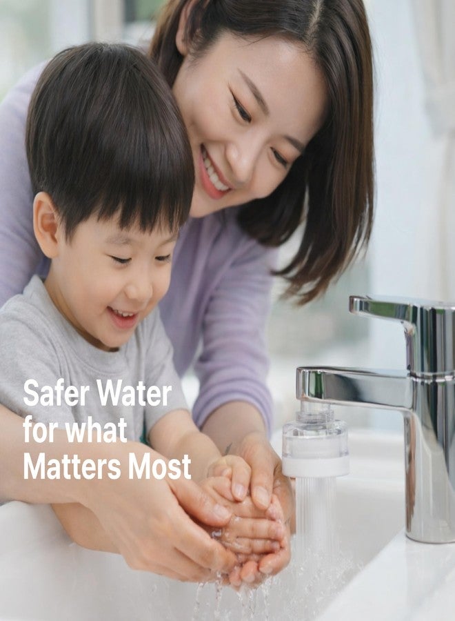 NEMO Wash Basin Tap Filter | Made in South Korea | Removes Residual Chlorine, Rust, Heavy Metals and Larvae | Minimalist Korean Water Filter Designed for Daily Wash - Image 2
