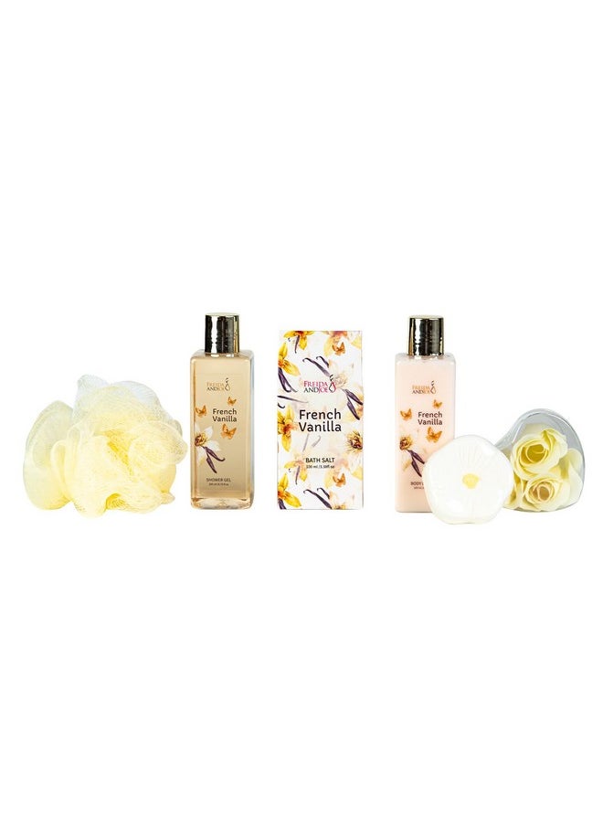 Elegant French Vanilla Bath Set Gold High Heel Shoe Luxurious Spa Gift For Gifting Pampering & Home Decor Shower Gel Body Lotion Bath Salts Soap Flower Sponge And Bath Bombs Included - pzsku/ZF778C94730E3C9E8B581Z/45/_/1707975721/802838b9-df59-4fd7-bdfa-683cf540815e