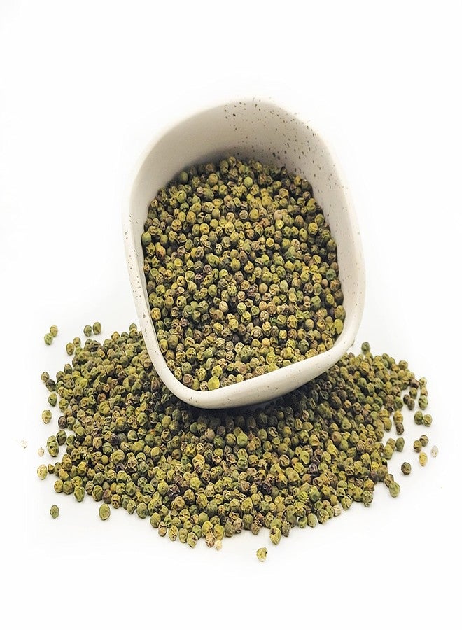Fruidles Green Peppercorn, Non-GMO, Unripe Black Peppercorn With A Mild Flavor And Soft Texture, 4oz - Image 2