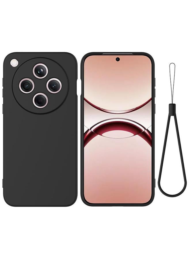 اس-توب جراب لهاتف OPPO Find X8 مصنوع من السيليكون السائل المقاوم للصدمات بلون نقي - Image 1