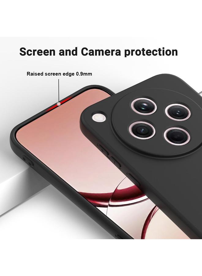 اس-توب جراب لهاتف OPPO Find X8 مصنوع من السيليكون السائل المقاوم للصدمات بلون نقي - Image 4