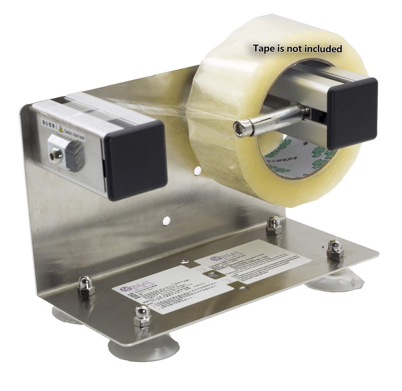LDS Industry 23 Desktop Table TopWall Mounted Tape and Label Dispenser Large Desktop Tape Dispenser Stainless Steel Frame with Sucktion Cup Sucker TTD01