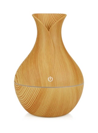 200ml Ultrasonic Essential Oil Diffuser with 7 Soothing Colors LED Light for Home, Yoga, Office, Spa, Bedroom, Nursery in Dark and Light Wood Grain, Light Wood Grain - pzsku/ZF77970BB20213E6133D6Z/45/1750945438/e896ee70-3d5b-4d0b-9fff-99532f388d0d