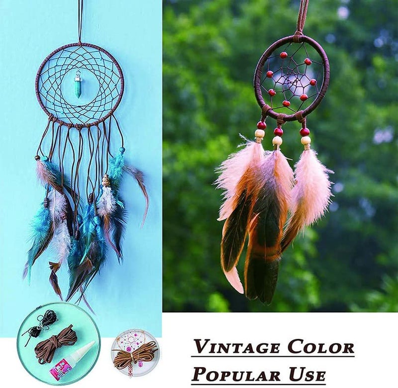 DIY Crafts أطقم الحرف اليدوية 1x، فضة عتيقة، حبل جلد صناعي، مجموعة خيوط حبل خشن لصنع المجوهرات، قلادة، سوار، نهايات حبل جلد صناعي (1x مجموعة، فضة عتيقة) - Image 4
