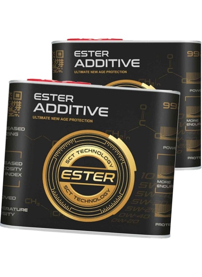 MANNOL Mannol HTE - Germany (9929 2 Pc Pack Ester Additive Engine Oil) 